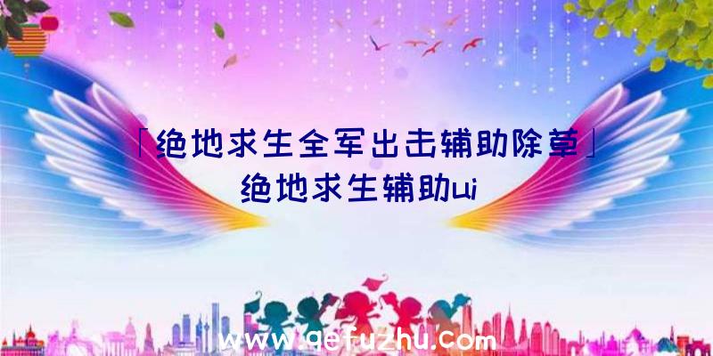 「绝地求生全军出击辅助除草」|绝地求生辅助ui